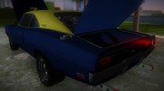 Dodge Charger RT - Street Drag 1969 for GTA Vice City miniature 6
