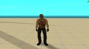 Postal dude в камуфляжной майке 12 para GTA San Andreas miniatura 2