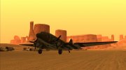 Douglas C-47 Skytrain для GTA San Andreas миниатюра 3