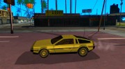 Golden DeLorean DMC-12 для GTA San Andreas миниатюра 2