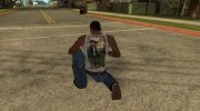 Белая майка на улице para GTA San Andreas miniatura 4