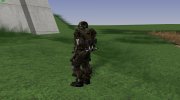 Командир группировки Тёмные сталкеры в облегченном экзоскелете из S.T.A.L.K.E.R v.1 for GTA San Andreas miniature 2