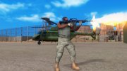 Новая военная экипировка para GTA San Andreas miniatura 2