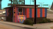 FC Barcelona House of Fans for GTA San Andreas miniature 5