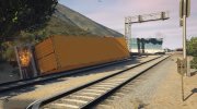 Railroad Engineer (train mod with derailment) 3.2 for GTA 5 miniature 6