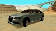 Audi S4 2010 para GTA San Andreas miniatura 2