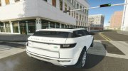 Land Rover Range Rover Evoque Coupe for GTA San Andreas miniature 2