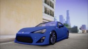 Toyota GT86 2012 BUFG Edition for GTA San Andreas miniature 1