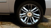 Cadillac Escalade ESV 2012 para GTA 4 miniatura 7