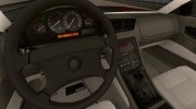 BMW 850i для GTA San Andreas миниатюра 6