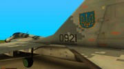 МиГ-29 Украинский Сокол для GTA San Andreas миниатюра 7