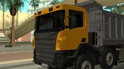 Scania P420 8X4 Dump Truck for GTA San Andreas miniature 4