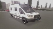 Ford Transit Полиция Украины para GTA San Andreas miniatura 1