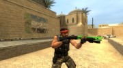Black And Green Shotgun para Counter-Strike Source miniatura 4