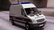 Mercedes Sprinter - BIH Police Van para GTA San Andreas miniatura 8