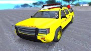 GTA V Lifeguard Granger (EML) для GTA San Andreas миниатюра 1