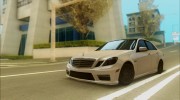 Mercedes-Benz E63 для GTA San Andreas миниатюра 1