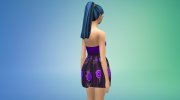 S4 Amore Sparkle Dress para Sims 4 miniatura 3