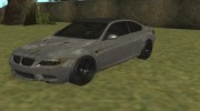 BMW M3 E92 (2008) para GTA San Andreas miniatura 1