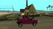 HUMMER H1 тягач para GTA San Andreas miniatura 2