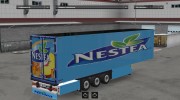 Nestea Trailer for Euro Truck Simulator 2 miniature 1