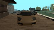 Lamborghini Murcielago 2008 SA Style para GTA San Andreas miniatura 2