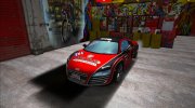 Audi R8 Coupe 4.2 FSI quattro US-Spec 2008 для GTA San Andreas миниатюра 17