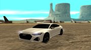 2020 Audi RS7 для GTA San Andreas миниатюра 2