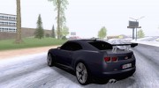 Chevrolet Camaro ZL1 SSX для GTA San Andreas миниатюра 2