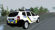 Renault Duster Полиция Украины for GTA San Andreas miniature 2