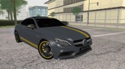 Mercedes-Benz C63S AMG Coupe 2016 Edition 1 для GTA San Andreas миниатюра 1