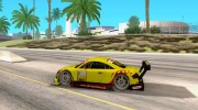 Audi TTR DTM racing car para GTA San Andreas miniatura 2