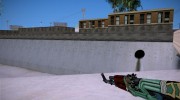 CSGO AK47 Fire Serpent для GTA San Andreas миниатюра 4
