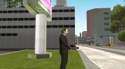 Joker Heist Outfit HD GTA V Style para GTA San Andreas miniatura 4