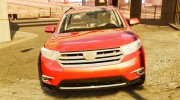 Toyota Highlander 2012 v2.0 для GTA 4 миниатюра 6