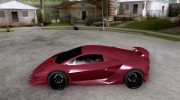 Lamborghini Sesto Elemento для GTA San Andreas миниатюра 2