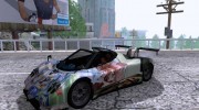 Pagani Zonda EX-R для GTA San Andreas миниатюра 9