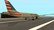 Airbus A319 American Airlines para GTA San Andreas miniatura 3