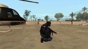 Спецназовец Atcuc S.W.A.T из Counter-Strike 1.6 для GTA San Andreas миниатюра 6