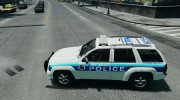 Chevrolet Trailblazer Police V1.5PD para GTA 4 miniatura 2