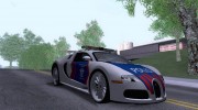 Bugatti Veyron Indonesian Police para GTA San Andreas miniatura 5