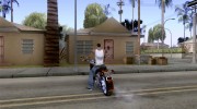 Harley Davidson FLSTF (Fat Boy) v2.0 Skin 2 для GTA San Andreas миниатюра 3