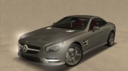 Mercedes-Benz SL500 2013 for GTA San Andreas miniature 8