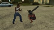 Маньяк с миниганом para GTA San Andreas miniatura 12