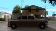 Civilian Cabbie для GTA San Andreas миниатюра 5