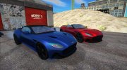 Aston Martin DBS Superleggera Volante 2019 for GTA San Andreas miniature 1
