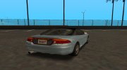 Eagle Talon TSi AWD 1998 (Fixed, Vehfuncs) для GTA San Andreas миниатюра 3