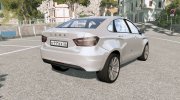 Lada Vesta для BeamNG.Drive миниатюра 3