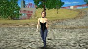 Jill Valentine Sexy Corset para GTA San Andreas miniatura 7