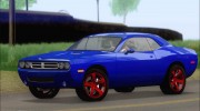 Dodge Challenger Concept для GTA San Andreas миниатюра 23